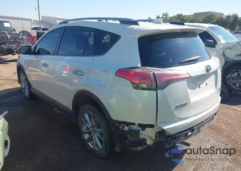 2017 Toyota Rav4 Hybrid Limited z USA, uszkodzony, nr VIN JTMDJREV6HD149931
